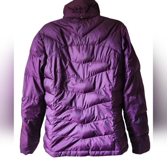 Columbia Coat Jacket Packable Puffer Down Feather 550 Purple Lightweight M - Picture 5 of 11